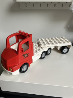 Lego® Duplo® hasičský náklaďák s návěsem