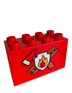 Lego® Duplo® kostka s hasičskou tématikou