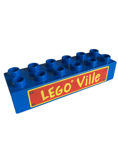 Lego® Duplo® kostka potiskem 6x2