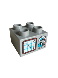 Lego® Duplo® kostka s mapou