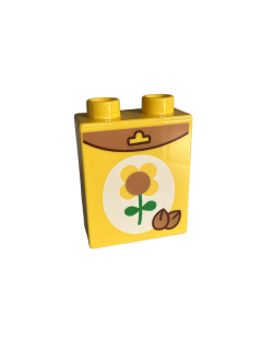 Lego® Duplo® kostka s potiskem semínka