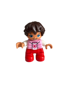 Lego® Duplo® holčička se srdíčkem