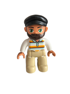 Lego®  Duplo® muž, farmář s vousy
