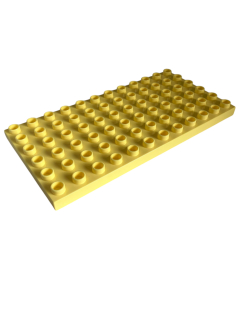 Lego® Duplo® deska 6x12 sv. žlutá NOVÁ