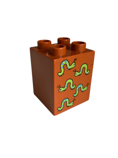 Lego® Duplo® kostka s žížalama