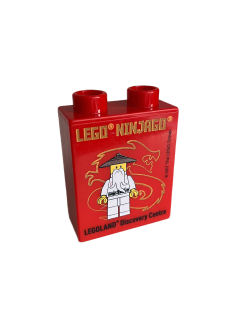 Lego® Duplo® Kostka s potiskem "LEGO NINJAGO" 2017
