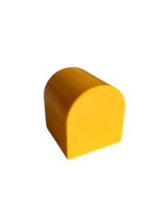 Lego® Duplo® kostka 2x2 Půlkulatá Malá sv. oranžová
