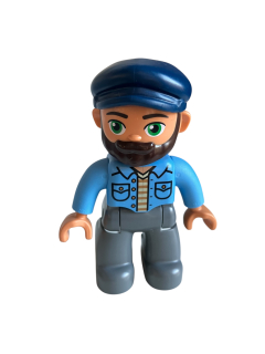 Lego®  Duplo® muž, farmář s vousy