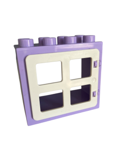 Lego® Duplo® okno fialovobílé