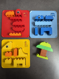 Lego Duplo kostičky 6784 Rozlišování tvarů