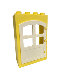 Lego® Duplo® dveře sv. žlutobílé