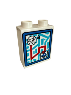Lego® Duplo® policejní mapa
