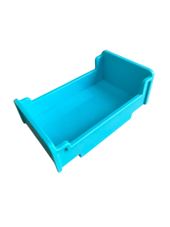 Lego Duplo postel velká tyrkysová