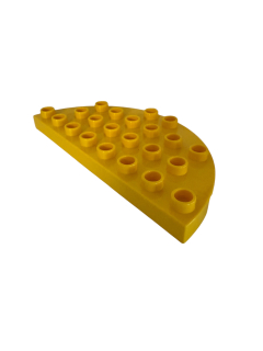 Lego® Duplo® podložka 4x8 zaoblená žlutá