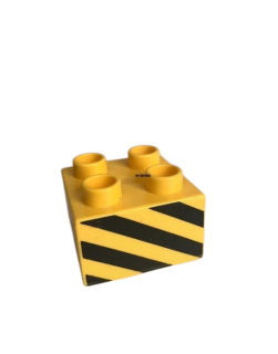 Lego Duplo kostka s potiskem