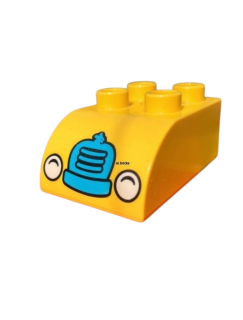 Lego Duplo kostka s potiskem